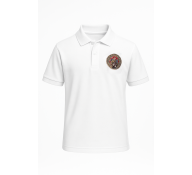 All Saint's White Polo Shirt ( with Logo)
