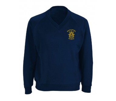 EMMANUEL CE PRIMARY V NECK SWEATSHIRT 