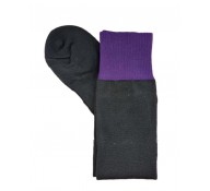St Michael' School Black/Purple Foot Ball Socks St Michael' School Black/Purple Foot Ball Socks