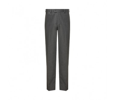 Boys Charcoal Regular Fit Trousers