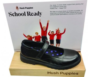 HUSH PUPPIES TALLY SCHOOL GIRLS SHOES